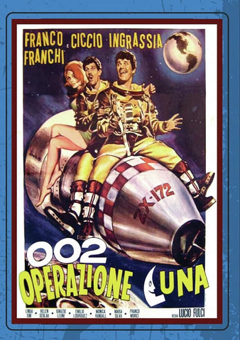 002 Operation Moon (Franco Franchi Linda Sini Ciccio Ingrassia) New DVD