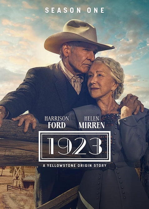 1923 A Yellowstone Origin Story Season 1 Series One First (Harrison Ford) DVD