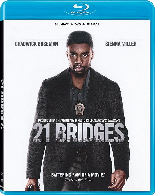21 Bridges (Chadwick Boseman Sienna Miller) Blu-ray + DVD + Digital Presale
