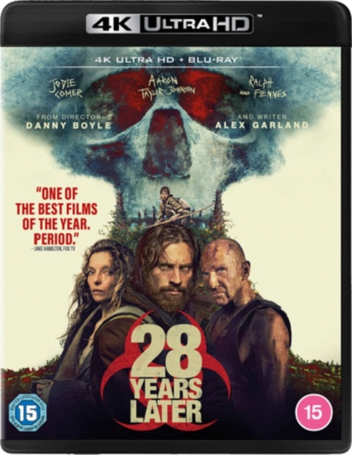 28 Years Later (Jodie Comer) New 4K Ultra HD Region B Blu-ray