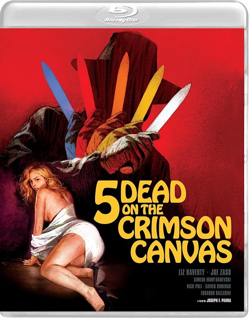 5 Dead On The Crimson Canvas (Joe Zaso Liz Haverty) New Blu-ray Presale