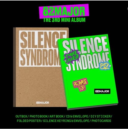 82MAJOR Silence Syndrome New CD + Sticker + Book + Photo Book + Photo Presale