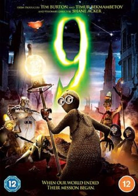9 (Elijah Wood John C. Reilly Jennifer Connelly Crispin Glover) Nine New DVD