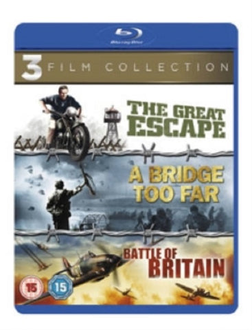 A Bridge Too Far + The Great Escape + Battle Of Britain New Region B Blu-ray