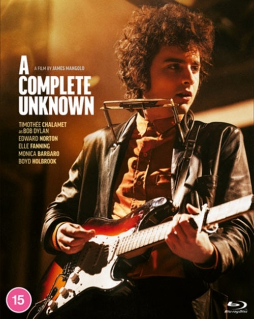 A Complete Unknown (Timothee Chalamet as Bob Dylan) Region B Blu-ray