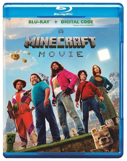 A Minecraft Movie (Jason Momoa Jack Black Jennifer Coolidge) Blu-ray Presale