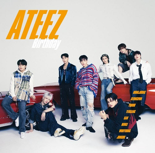 ATEEZ Birthday New CD + Trading Card