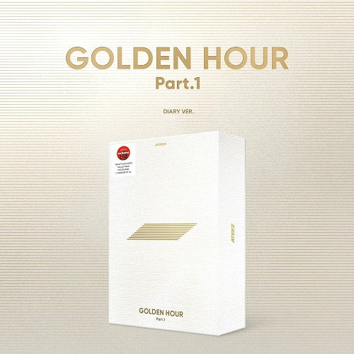 ATEEZ GOLDEN HOUR Part 1 (DIARY Ver.) Target Exclusive One New DVD + Photos