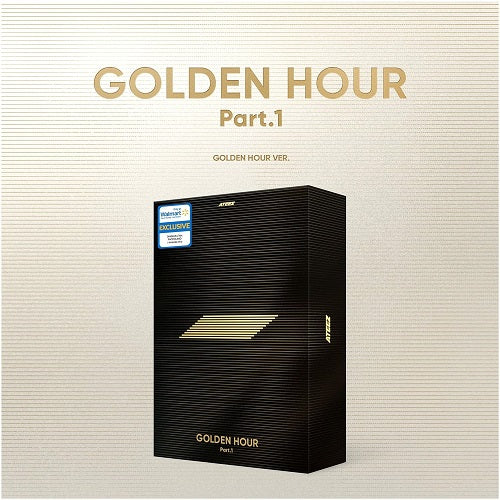 ATEEZ GOLDEN HOUR Part 1 (GOLDEN HOUR Ver.) Walmart Exclusive One New CD
