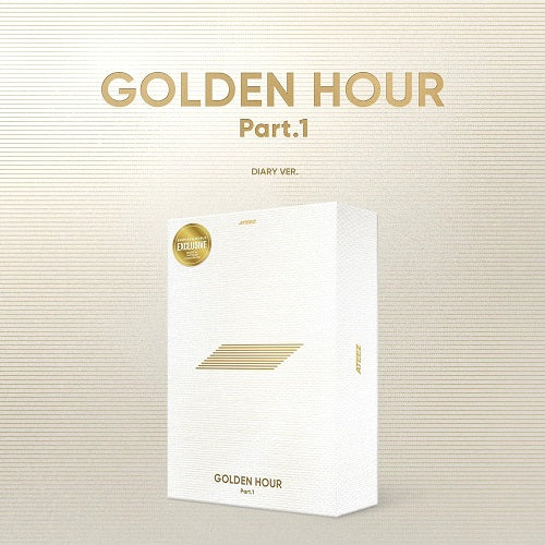 ATEEZ GOLDEN HOUR Part 1 (DIARY Ver.) Barnes & Noble Exclusive One New CD