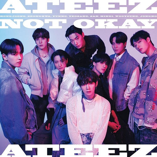 ATEEZ Not Okay Version A New CD + Photo Book