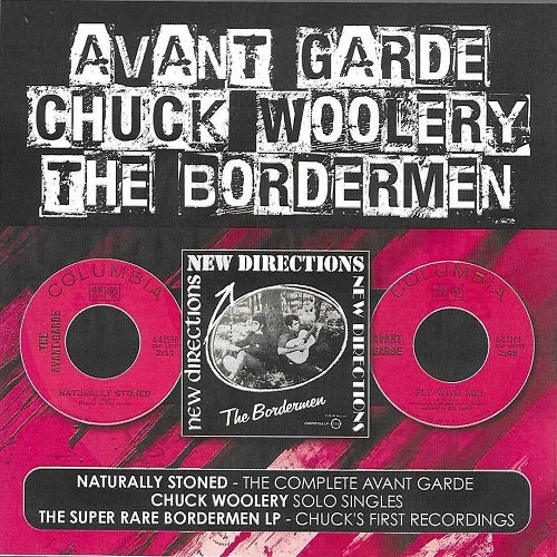 AVANT GARDE Naturally Stoned Chuck Woolery & The Super Rare Bordermen New CD