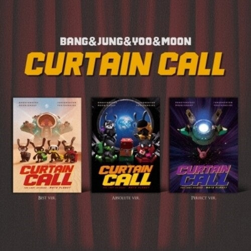 BANG YONGGUK JUNG DAEHYUN YOO YOUNGJAE MOON Curtain Call Random Cover New CD