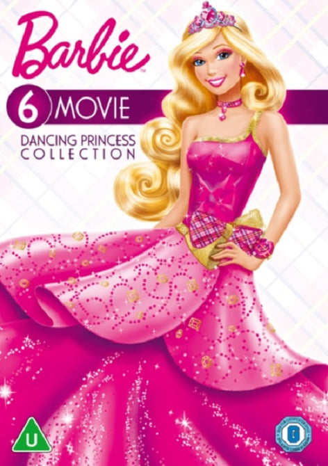 Barbie Dancing Princess Collection 6 Films New DVD Box Set