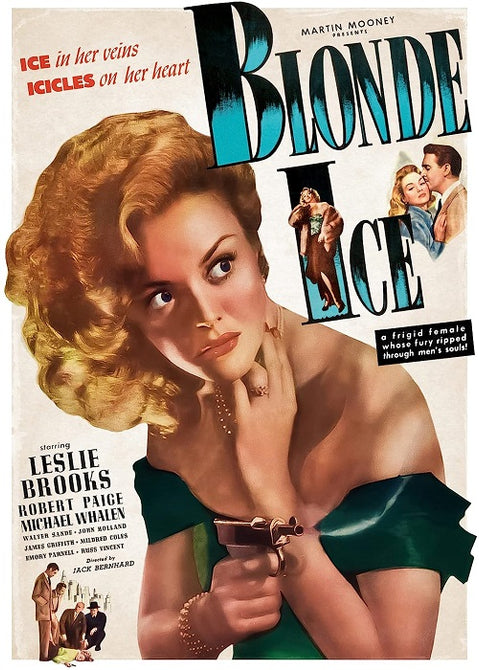 Blonde Ice (Robert Paige Leslie Brooks Russ Vincent Michael Whalen) New DVD