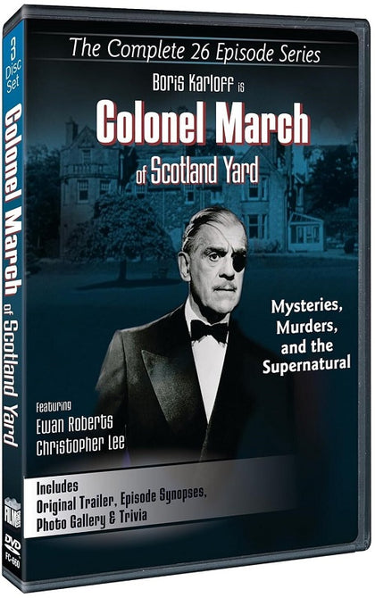 Colonel March of Scotland Yard Complete 26 Episode Series Limited Edition DVD