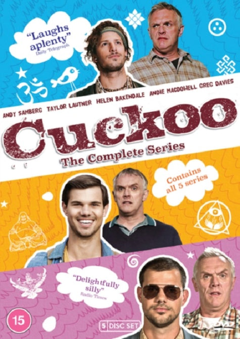 Cuckoo Season 1 2 3 4 5 Complete Series Collection (Greg Davies) New DVD Box Set