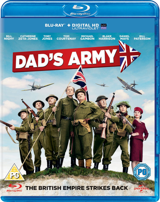 Dad's Army Movie (Toby Jones Catherine Zeta-Jones) Dads Region B Blu-ray