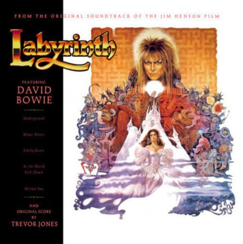 The Labyrinth Original Soundtrack  David Bowie &  Trevor Jones Vinyl LP Album