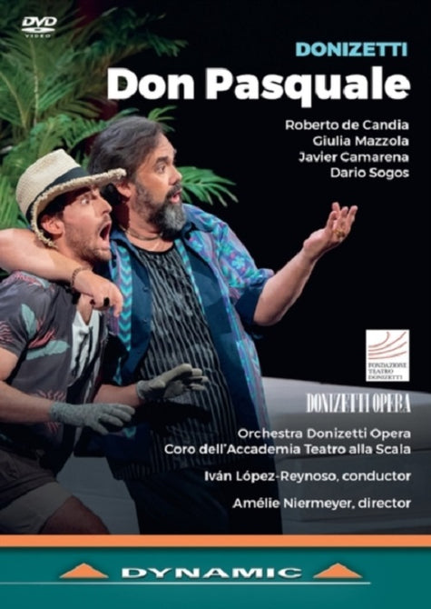 Don Pasquale Donizetti Opera (Lopez-Reynoso) New DVD Presale