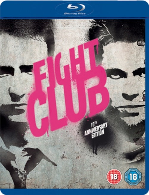 Fight Club (Brad Pitt Edward Norton) 10th Anniversary Edition Region B Blu-ray