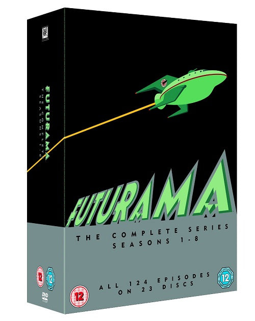 Futurama The Complete Series Collection Season 1-8 1 2 3 4 5 6 7 8 R 4 DVD New