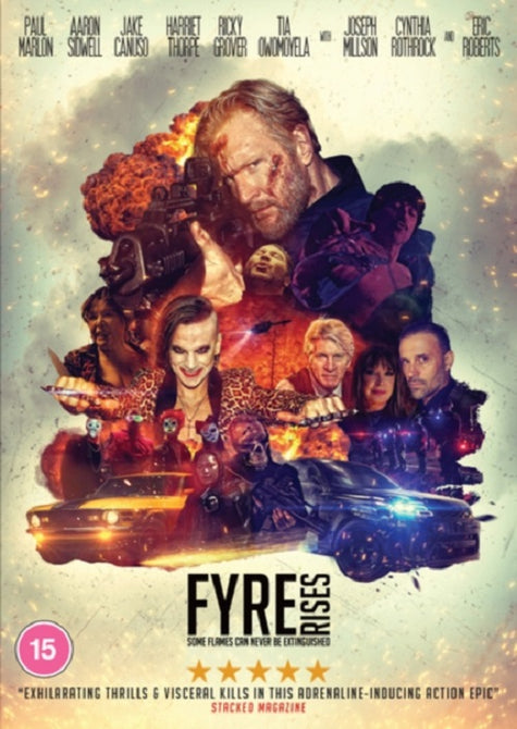 Fyre Rises (Eric Roberts Cynthia Rothrock Paul Marlon Aaron Sidwell) New DVD