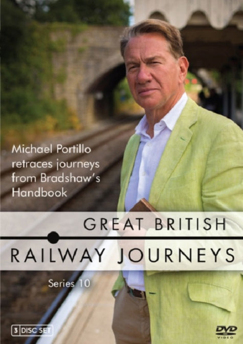 Great British Railway Journeys Season 10 Series Ten Tenth New DVD Box Set