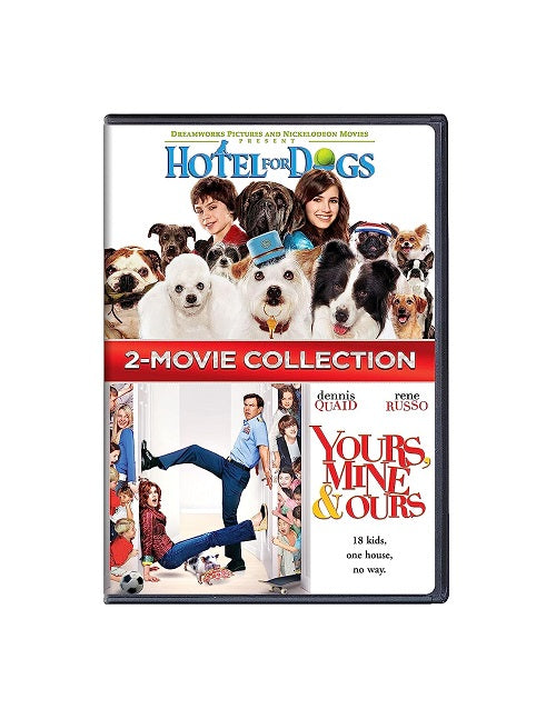 Hotel for Dogs + Yours Mine And Ours (Dennis Quaid Rene Russo) New DVD