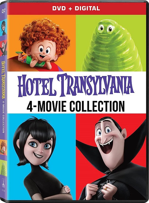 Hotel Transylvania 1 2 3 Summer Vacation + Transformania New DVD Box Set