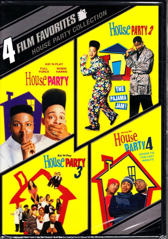 4 Film Favorites House Party Collection 1 2 3 4 NEW  Region 1 DVD
