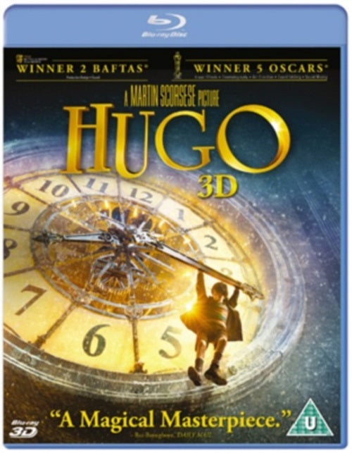 Hugo (Frances de la Tour Chloe Moretz Sacha Baron Cohen) 3D + 2D Reg B Blu-ray