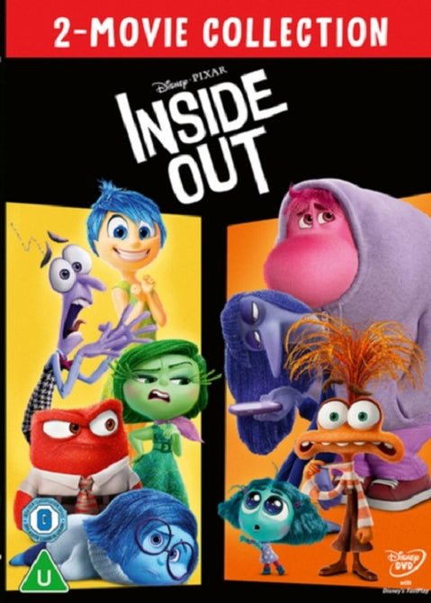 Inside Out 1 and 2 (Amy Poehler Phyllis Smith Bill Hader) One Two New DVD
