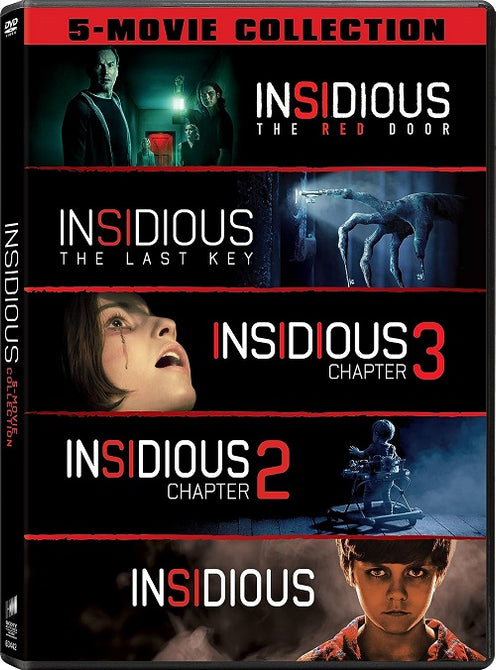 Insidious Chapter 1 2 3 + The Last Key + The Red Door New DVD Box Set