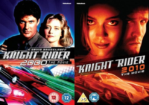 Knight Rider 2000 + 2010 The Movie (David Hasselhoff Edward Mulhare) Reg 4 DVD