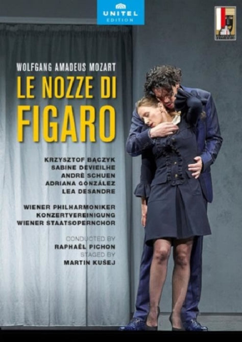 Le Nozze Di Figaro Wiener Philharmoniker (Raphael Pichon) New DVD