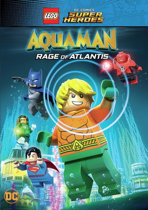 LEGO DC Super Heroes Aquaman Rage Of Atlantis (Dee Bradley Baker) DVD Presale