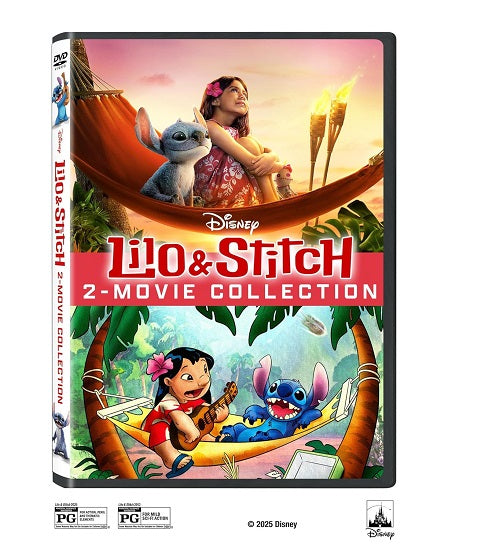 Lilo & Stitch 2025 2002 Movie Collection (Sydney Elizebeth Agudong) DVD Presale