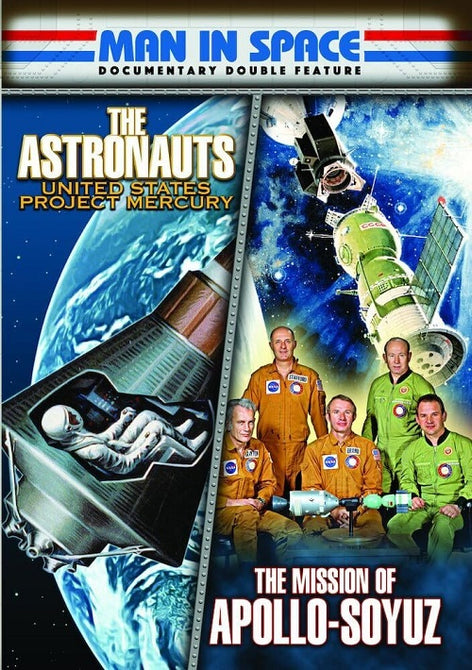 Man In Space Documentary The Astronauts + The Mission Of Apollo Soyuz New DVD