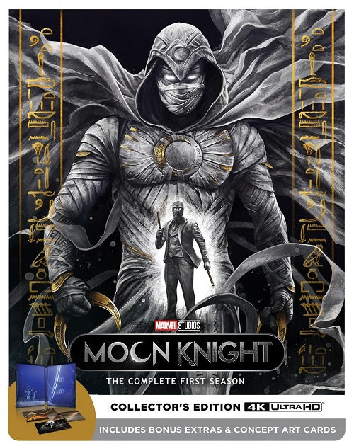 Moon Knight Season 1 Series One First Collectors 4K Ultra HD Blu-ray + Steelbook