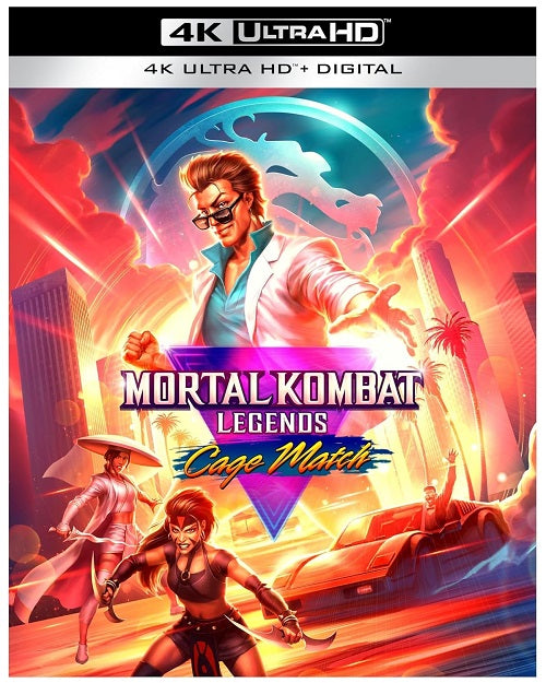 Mortal Kombat Legends Cage Match (Joel McHale) New 4K Mastering Blu-ray + DVD