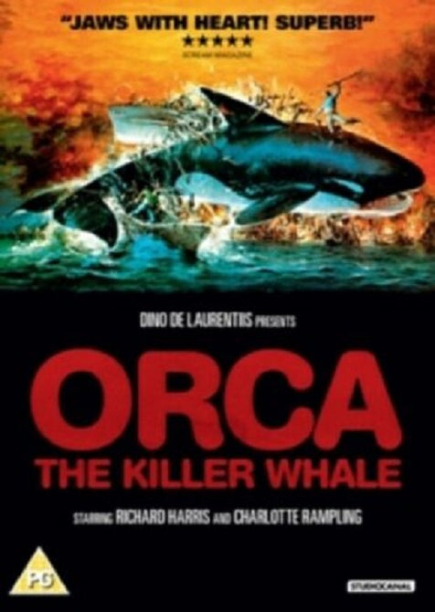 Orca The Killer Whale (Richard Harris Charlotte Rampling Bo Derek) Region 2 DVD
