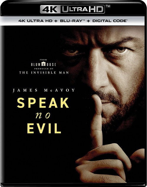 Speak No Evil (James McAvoy) New 4K Ultra HD Bluray