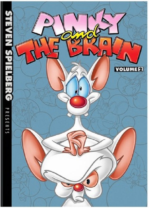 Steven Spielberg Presents Pinky and the Brain Volume 2 Vol Two & Region 1 DVD