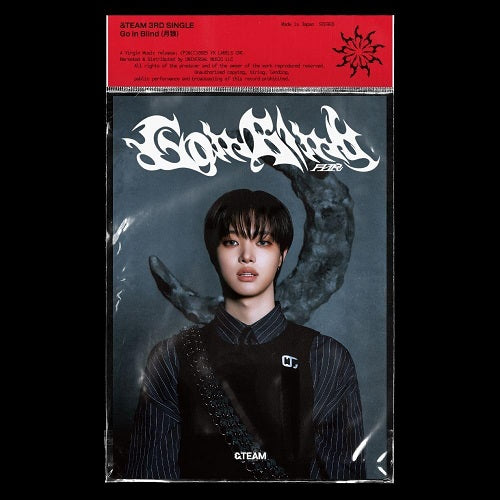 &Team Go In Blind EJ Member Solo Jacket New CD Presale