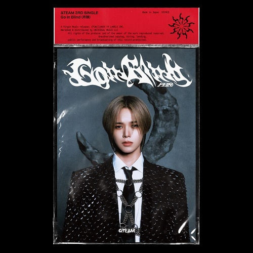 &Team Go In Blind K Member Solo Jacket New CD Presale