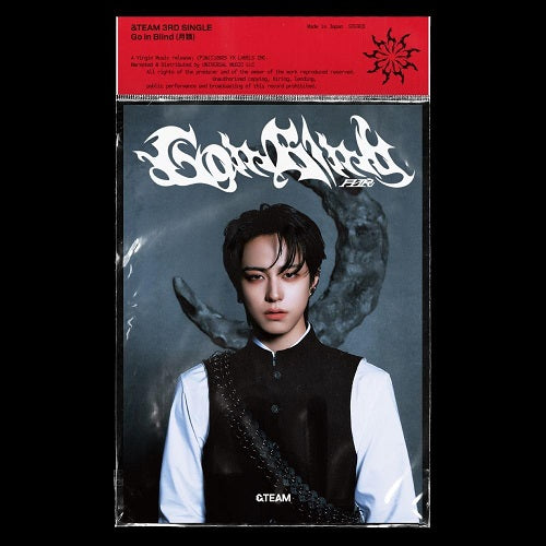 &Team Go In Blind Taki Member Solo Jacket New CD Presale
