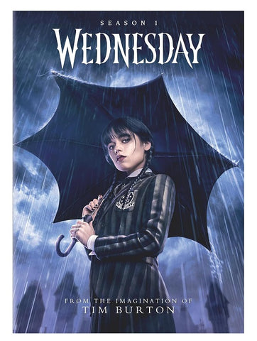 Wednesday Season 1 Series One First (Jenna Ortega Gwendoline Christie) Blu-ray