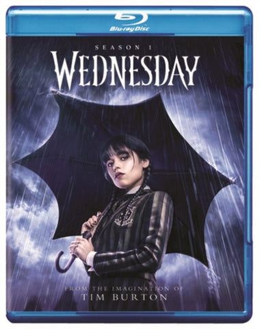 Wednesday Season 1 Series One First (Jenna Ortega) New Region B Blu-ray