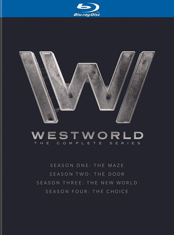Westworld Season 1 2 3 4 The Complete Series (Evan Rachel Wood) New Blu-ray
